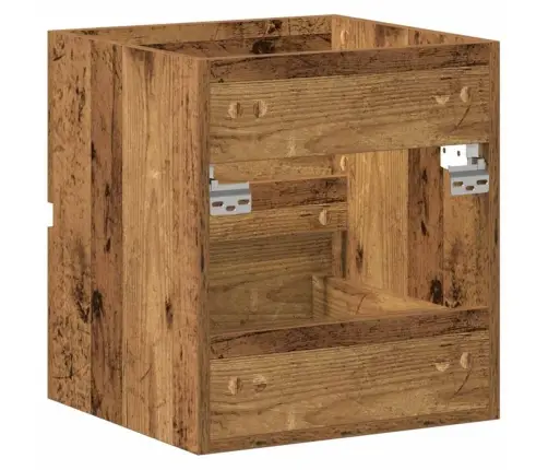 Vonios Kriauklės Spinta Senovinis Medis 41 X 38,5 X 45 Cm