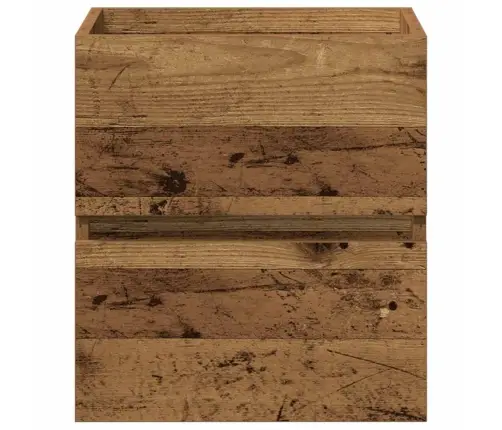 Vonios Kriauklės Spinta Senovinis Medis 41 X 38,5 X 45 Cm