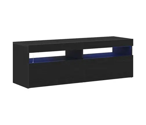 Telerikapp Must Tamm 120 X 35 X 40 Cm Tehispuit