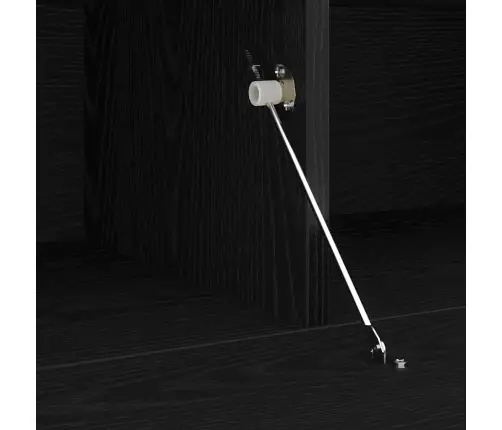 Tv Kabineti Ar Led Gaismām 2 Gabali Melns Ozols 75X35X40 Cm Inženierijas Koks Vidaxl