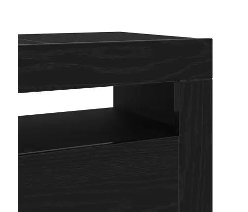 Televizoriaus Spintelė Juoda 120 X 35 X 40 Cm Apdirbta Mediena