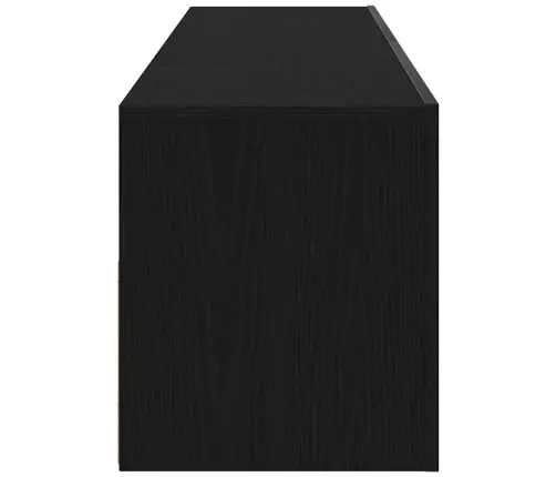 Televizoriaus Spintelė Juoda 120 X 35 X 40 Cm Apdirbta Mediena
