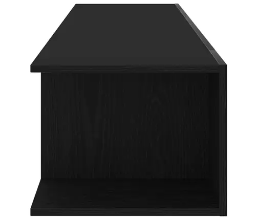Tv Skapītis Ar Led Gaismu, Melns Ozols 135X39X30Cm, Inženierijas Koks Vidaxl Tv Skapītis Ar Led Gaismu, Melns Ozols 135X39X30Cm, Inženierijas Koks Vidaxl