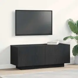 Televizoriaus Spintelė Juoda 100 X 35 X 40 Cm Apdirbta Mediena