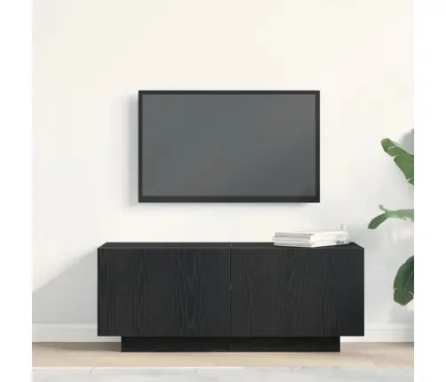 Televizoriaus Spintelė Juoda 100 X 35 X 40 Cm Apdirbta Mediena