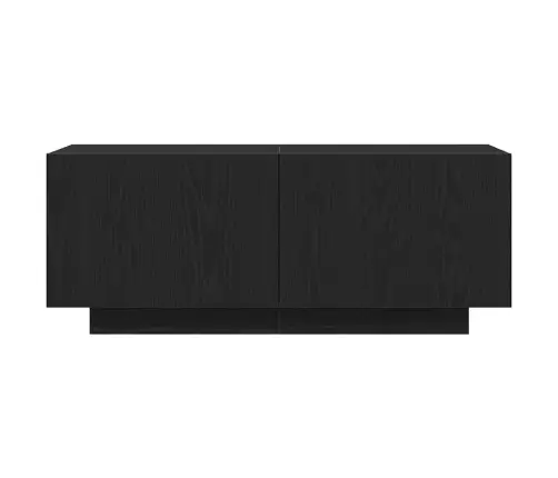 Televizoriaus Spintelė Juoda 100 X 35 X 40 Cm Apdirbta Mediena