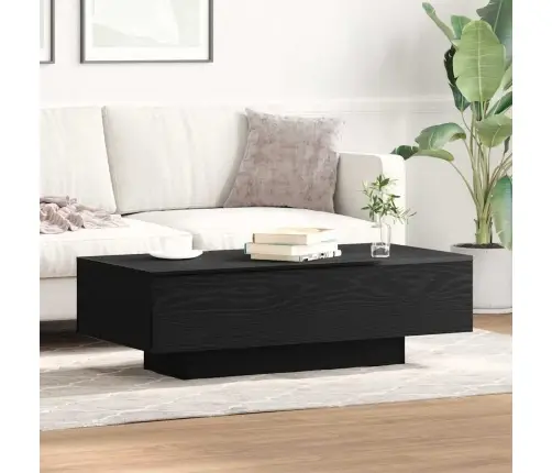 Kohvilaud Must Tamm 100 X 49.5 X 31 Cm Tehispuit