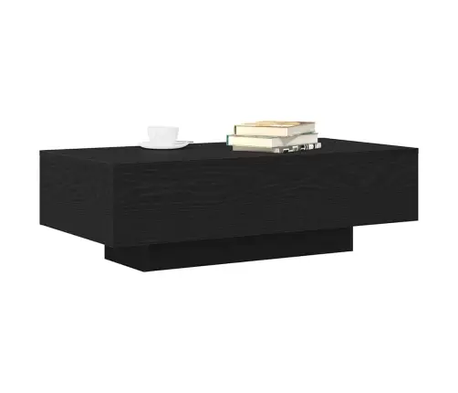 Kohvilaud Must Tamm 100 X 49.5 X 31 Cm Tehispuit