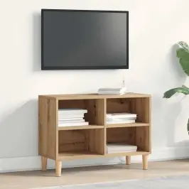 Televizora Skapīša Brūna 69.5 X 30 X 50 Cm Inženierijas Koks Vidaxl