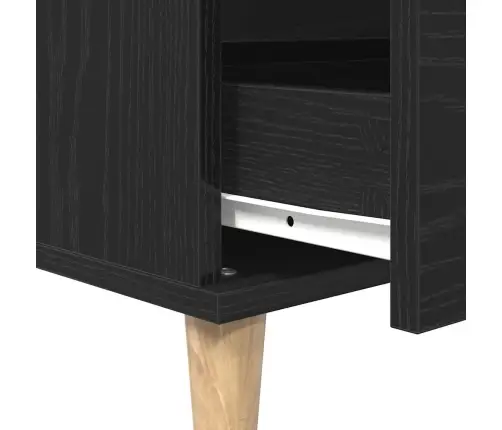 Suvikta Juodas Ąžuolas 60 X 35 X 70 Cm Apdirbta Mediena