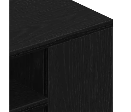 Televizoriaus Spintelė Juodas Ąžuolas 100 X 30 X 26,5 Cm