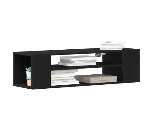 Televizoriaus Spintelė Juodas Ąžuolas 100 X 30 X 26,5 Cm