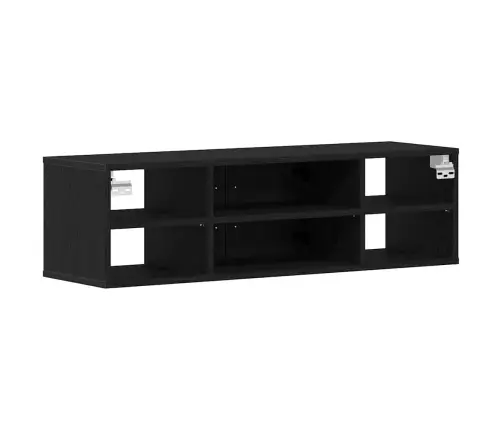 Sieninė Lentyna Juoda Ąžuolo 140 X 41 X 75 Cm Apdirbta Mediena