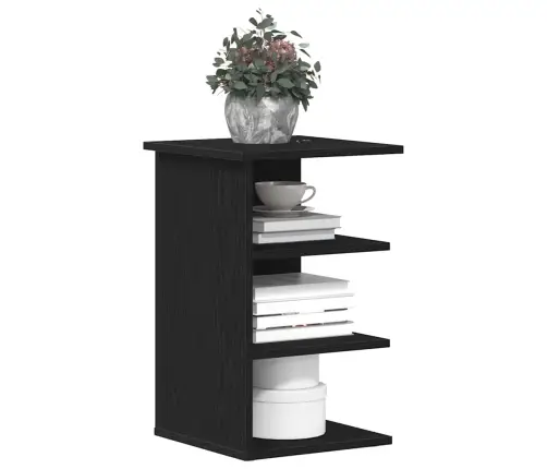 Šoninė Spintelė Juodas Ąžuolas 35 X 35 X 55 Cm Apdirbta Mediena