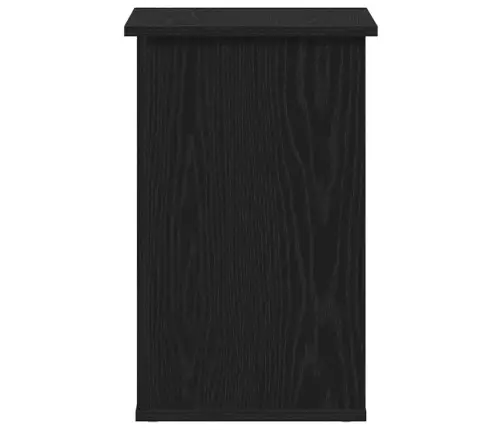 Šoninė Spintelė Juodas Ąžuolas 35 X 35 X 55 Cm Apdirbta Mediena