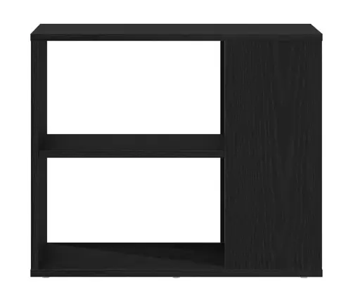 Sīkpiekabe Melnā Ozola 60X30X50 Cm Inženierijas Koks Vidaxl