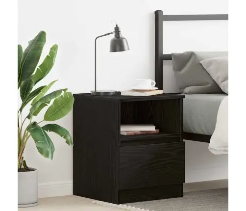 Öölambi Kapp Sahtliga Must Tamm 40 X 40 X 50 Cm Tehispuit