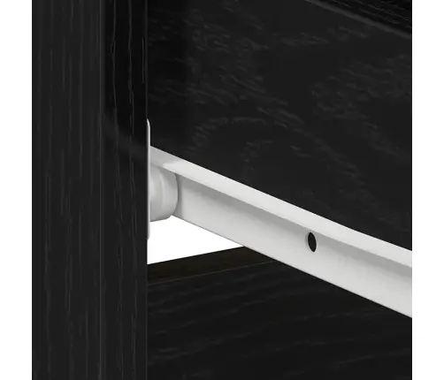 Melns Ozola Naktsgaldiņš 50X40X43,5 Cm Vidaxl