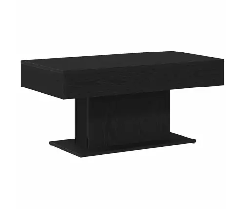 Kavos Staliukas Juodas Ąžuolas 96 X 50 X 45 Cm Apdirbta Mediena