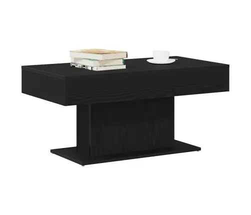 Kavos Staliukas Juodas Ąžuolas 96 X 50 X 45 Cm Apdirbta Mediena