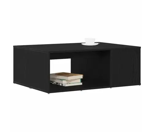 Kafijas Galdiņš Melnā Ozola 90X67X33 Cm Inženierijas Koks Vidaxl