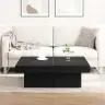 Kafijas Galds, Melns, No Ozola, 90X90X28 Cm, Inženierijas Koks Vidaxl Kafijas Galds, Melns, No Ozola, 90X90X28 Cm, Inženierijas Koks Vidaxl