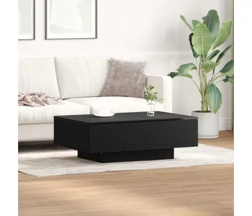 Kafijas Galdiņš Melns Ozols 90X60X31 Cm Vidaxl Kafijas Galdiņš Melns Ozols 90X60X31 Cm Vidaxl