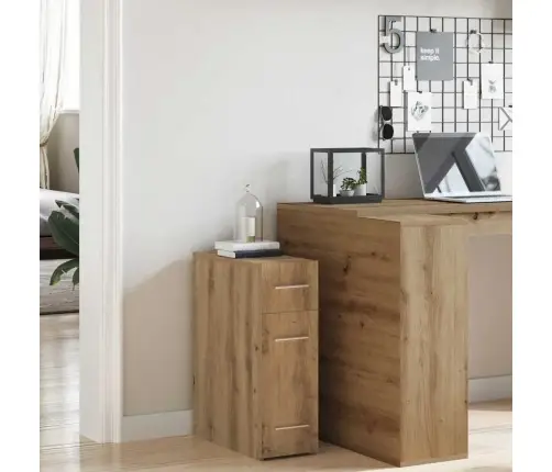 Aptieku Skapis - Amatnieku Ozols, 20X45,5X60 Cm, Inženierijas Koks Vidaxl