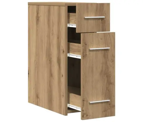 Aptieku Skapis - Amatnieku Ozols, 20X45,5X60 Cm, Inženierijas Koks Vidaxl