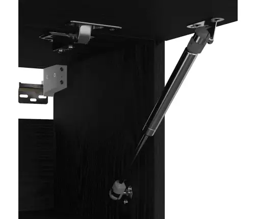 Spinta Juodas Ąžuolas 70 X 32,5 X 35 Cm Apdirbta Mediena