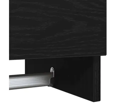 Spinta Juodas Ąžuolas 70 X 32,5 X 35 Cm Apdirbta Mediena