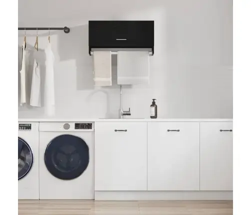 Spinta Juodas Ąžuolas 70 X 32,5 X 35 Cm Apdirbta Mediena