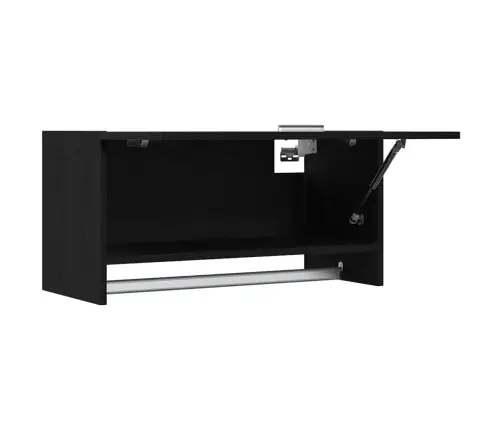 Spinta Juodas Ąžuolas 70 X 32,5 X 35 Cm Apdirbta Mediena