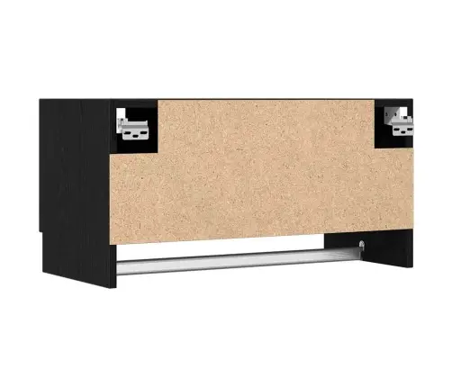 Spinta Juodas Ąžuolas 70 X 32,5 X 35 Cm Apdirbta Mediena