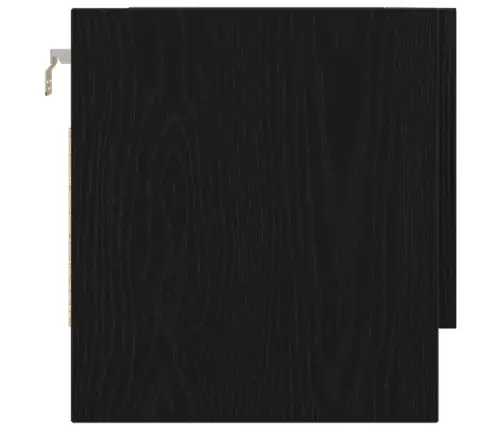 Spinta Juodas Ąžuolas 70 X 32,5 X 35 Cm Apdirbta Mediena