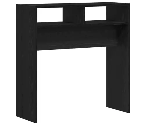 Konsolinis Stalas Juodas Ąžuolas 78 X 30 X 80 Cm