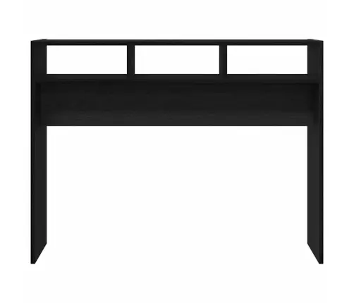 Konsolinis Stalas Juoda Ąžuolo 105 X 30 X 80 Cm