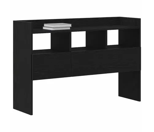 Bufete, Melns Ozols, 105X30X70 Cm, Inženieriskais Koks Vidaxl