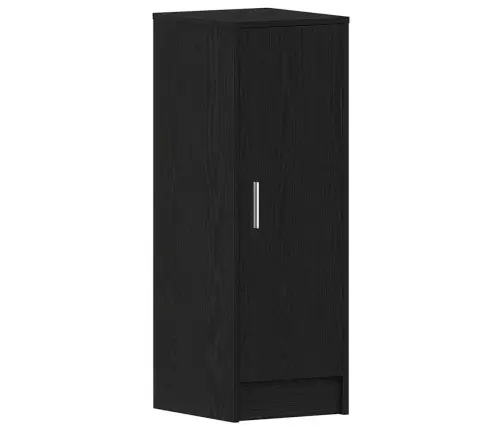 Apavu Skapis - Melns Ozols 32X35X92 Cm, Inženierijas Koks Vidaxl