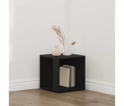 Sāngaldiņš Melno Ozolu 33X33X34,5 Cm Inženierijas Koks Vidaxl