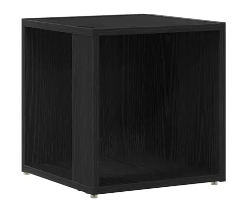 Sāngaldiņš Melno Ozolu 33X33X34,5 Cm Inženierijas Koks Vidaxl