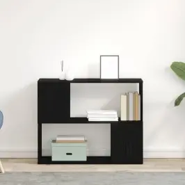 Izklaides Centrs Melna 80 X 24 X 63 Cm Inženierijas Koks Vidaxl