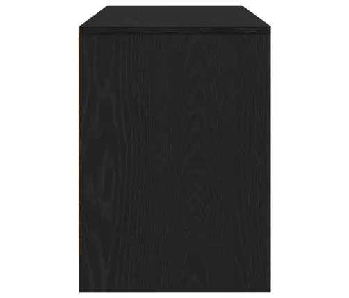 Tv Skapis Melnā Ozola Krāsā 102X37,5X52,5 Cm No Inženierijas Koka Vidaxl