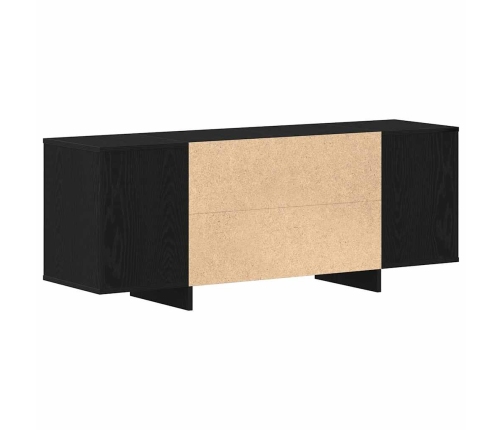 Tv Statīvs - Melna Ozola - 120X30X40.5 Cm - Izgatavots No Inženierijas Koka Vidaxl