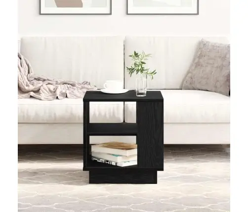 Kafijas Galdiņš Melns Ozols 40X40X43 Cm Inženierijas Koks Vidaxl Kafijas Galdiņš Melns Ozols 40X40X43 Cm Inženierijas Koks Vidaxl