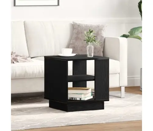 Kafijas Galdiņš Melns Ozols 40X40X43 Cm Inženierijas Koks Vidaxl Kafijas Galdiņš Melns Ozols 40X40X43 Cm Inženierijas Koks Vidaxl