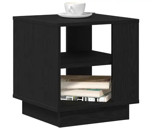 Kafijas Galdiņš Melns Ozols 40X40X43 Cm Inženierijas Koks Vidaxl Kafijas Galdiņš Melns Ozols 40X40X43 Cm Inženierijas Koks Vidaxl