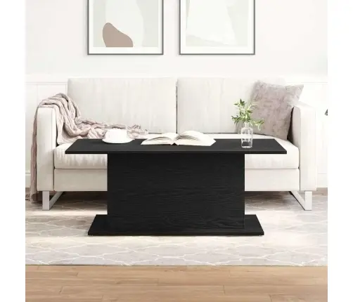 Kohvilaud Must Tamm 102 X 55,5 X 40 Cm Tehispuit