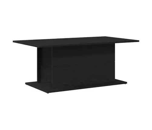 Kohvilaud Must Tamm 102 X 55,5 X 40 Cm Tehispuit