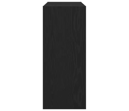Grāmatu Skapjis / Telpas Dalītājs Melns Ozols 100X30X72 Cm Inženierijas Koks Vidaxl